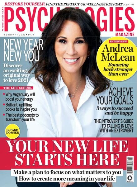 Psychologies UK – February 2021 Cover