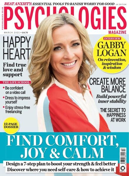 Psychologies UK – March 2021 Cover