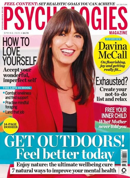 Psychologies UK – Spring 2021 Cover