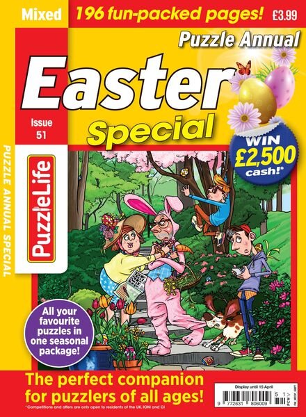 PuzzleLife Puzzle Annual Special – 11 March 2021 Cover