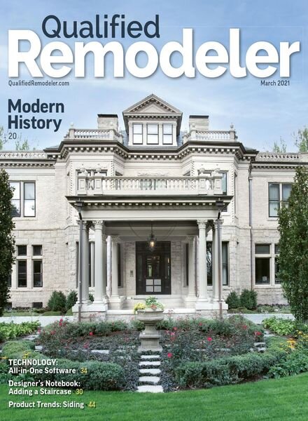 Qualified Remodeler – March 2021 Cover
