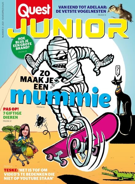 Quest Junior – maart 2021 Cover
