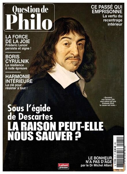 Question de Philo – Avril-Juin 2021 Cover