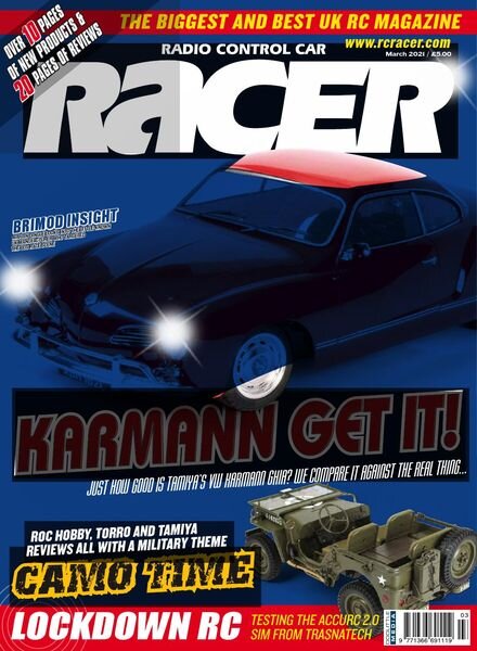 Radio Control Car Racer – March 2021 Cover
