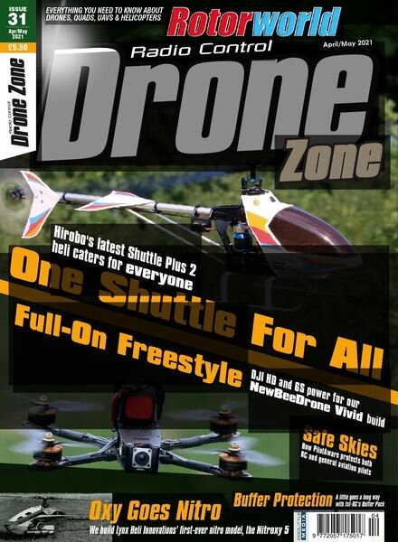 Radio Control DroneZone – Issue 31 – April-May 2021 Cover