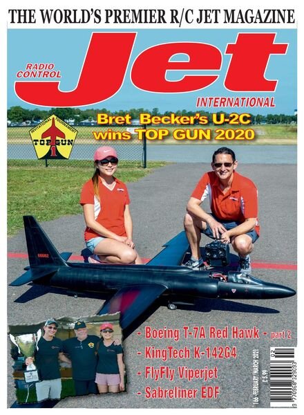 Radio Control Jet International – Issue 166 – February-March 2021 Cover