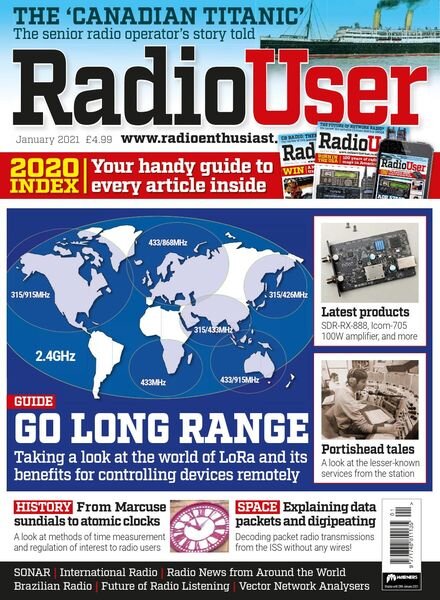 Radio User – January 2021 Cover