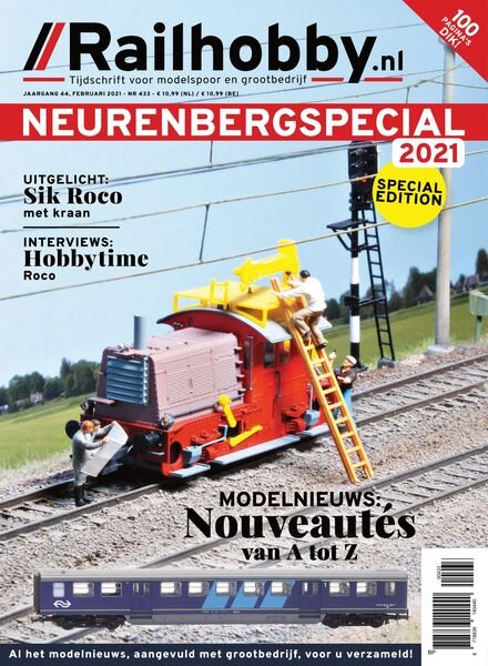 Railhobby – maart 2021 Cover