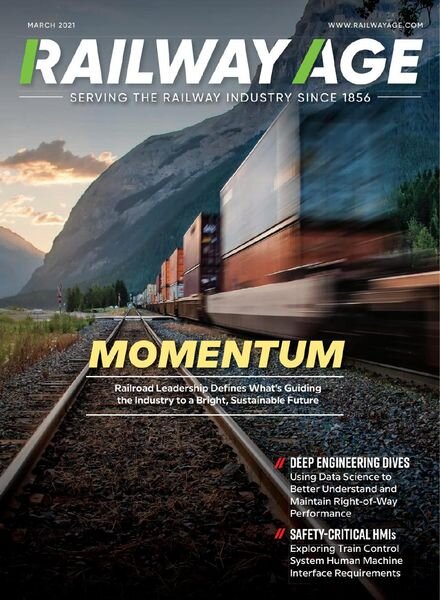 Railway Age – March 2021 Cover