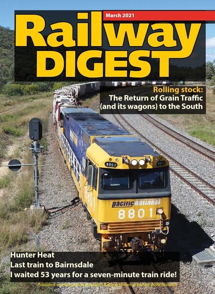 Railway Digest – March 2021 Cover