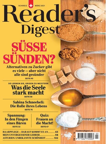 Reader’s Digest Schweiz – 26 Februar 2021 Cover