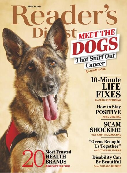 Reader’s Digest USA – March 2021 Cover