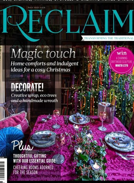 Reclaim – Issue 54 – November 2020 Cover