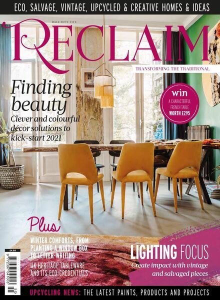 Reclaim – Issue 55 – December 2020 Cover