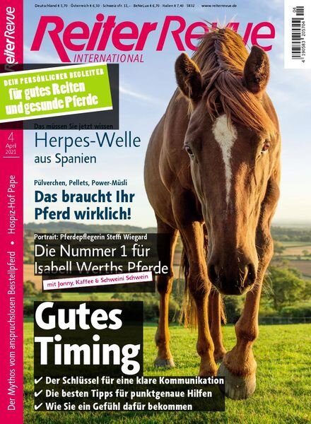 Reiterrevue International – Marz 2021 Cover