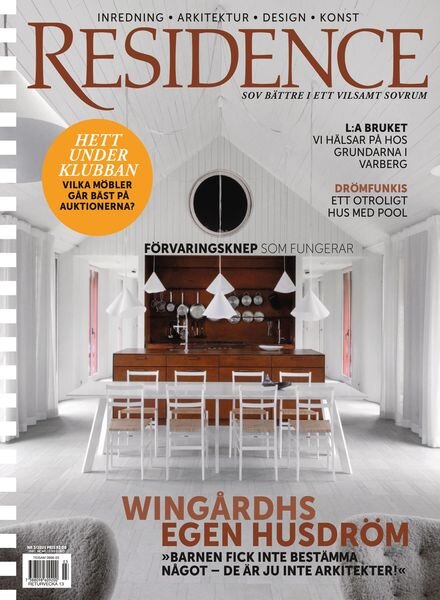 Residence – 02 mars 2021 Cover
