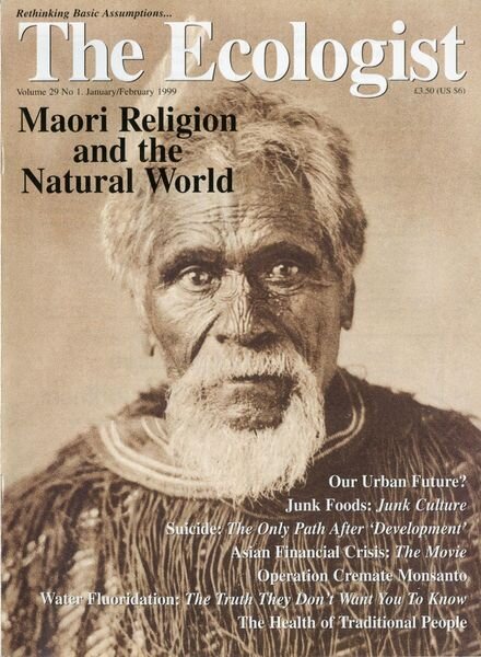 Resurgence & Ecologist – Ecologist, Vol 29 N 1 – January – Febriary 1999 Cover