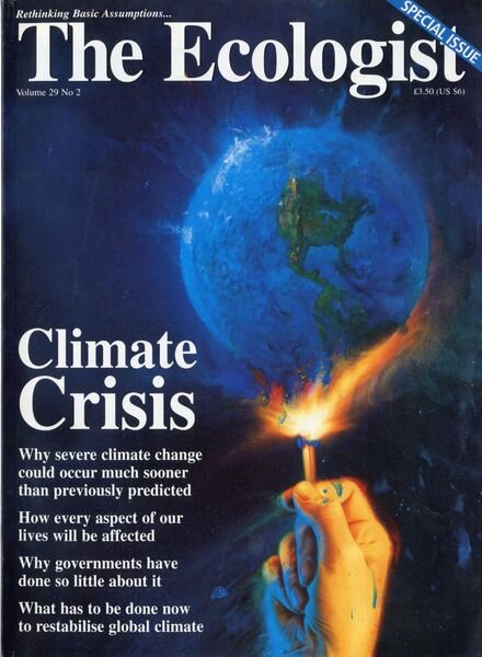 Resurgence & Ecologist – Ecologist, Vol 29 N 2 – March-April 1999 Cover