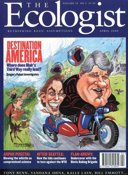 Resurgence & Ecologist – Ecologist, Vol 30 N 2 – April 2000 Cover