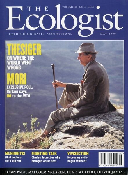 Resurgence & Ecologist – Ecologist, Vol 30 N 3 – May 2000 Cover