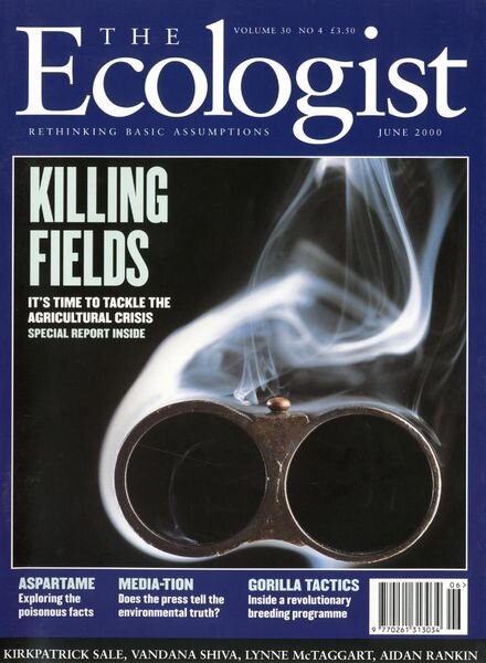 Resurgence & Ecologist – Ecologist, Vol 30 N 4 – June 2000 Cover