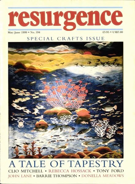 Resurgence & Ecologist – Resurgence, 194 – May-June 1999 Cover