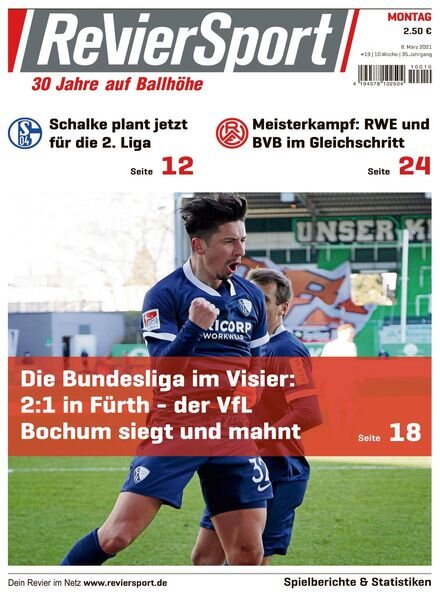RevierSport – 08 Marz 2021 Cover
