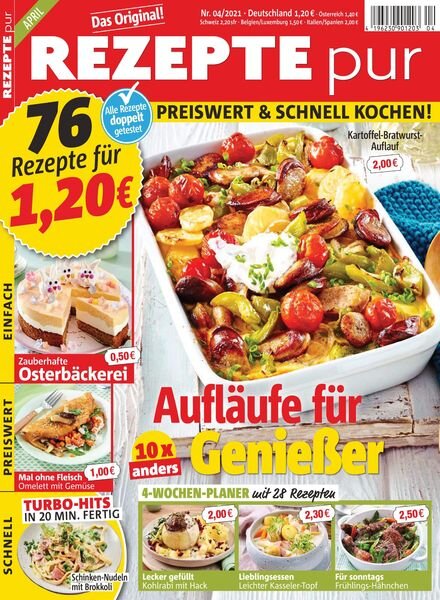 REZEPTE pur – 10 Marz 2021 Cover
