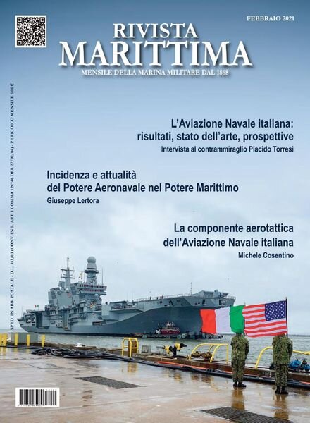 Rivista Marittima – Febbraio 2021 Cover