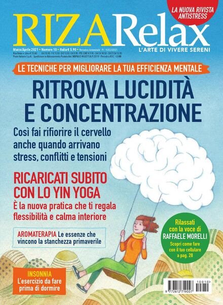 Riza Relax – Marzo-Aprile 2021 Cover