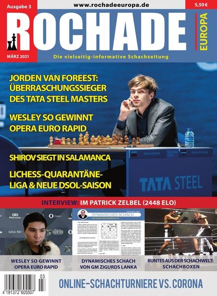 Rochade Europa – 05 Marz 2021 Cover