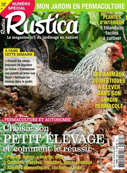 Rustica – 12 Fevrier 2021 Cover