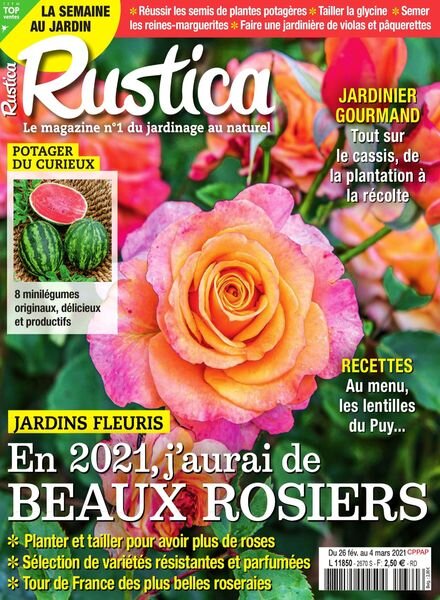 Rustica – 26 Fevrier 2021 Cover