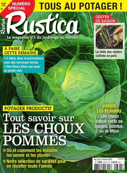 Rustica – 5 Mars 2021 Cover