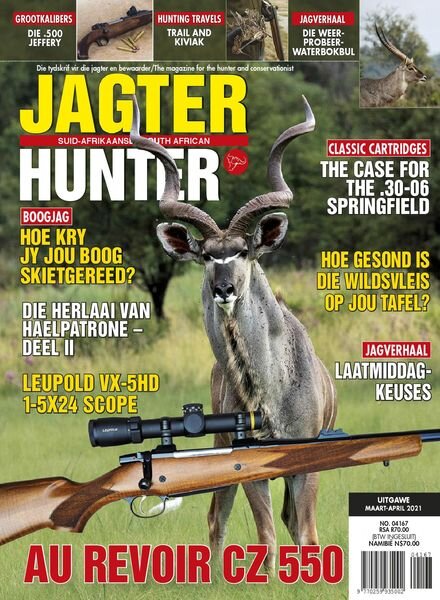 SA Hunter-Jagter – March 2021 Cover