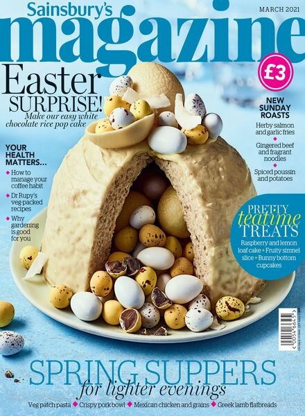 Sainsbury’s Magazine – March 2021 Cover