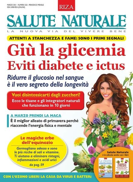 Salute Naturale – Marzo 2021 Cover