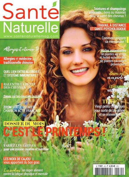 Sante Naturelle – Mars-Avril 2021 Cover