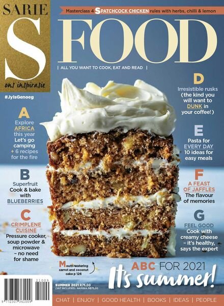 Sarie Food – February 2021 Cover