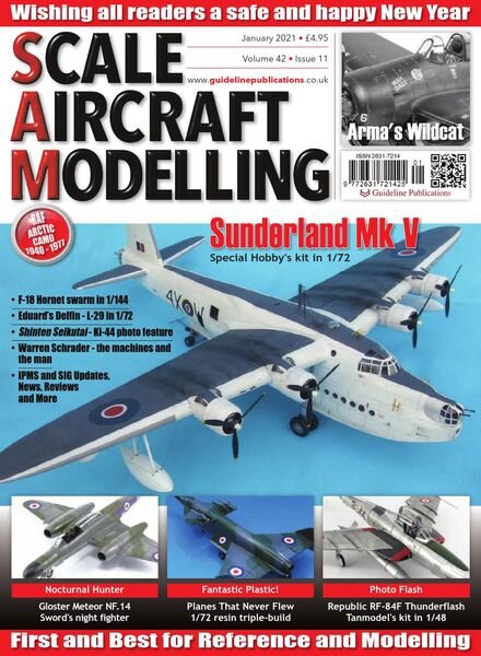 Scale Aircraft Modelling – January 2021 Cover