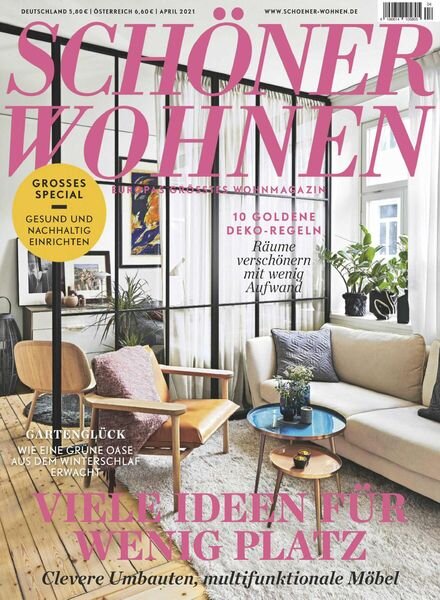 SchOner Wohnen – April 2021 Cover