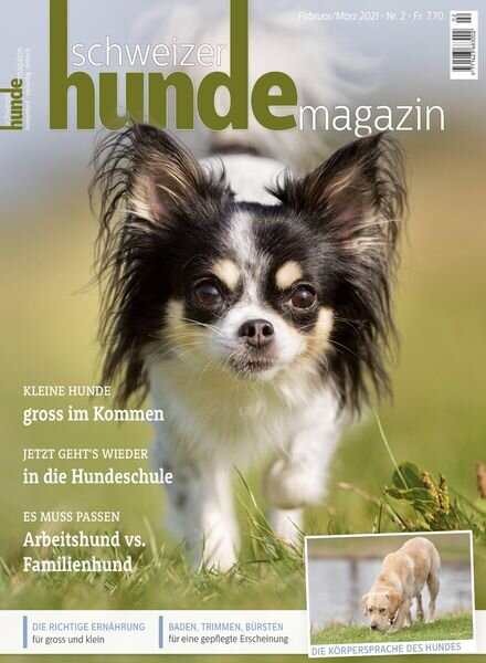 Schweizer Hunde Magazin – 11 Februar 2021 Cover