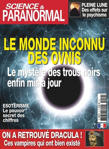 Science & Paranormal – Avril-Juin 2021 Cover