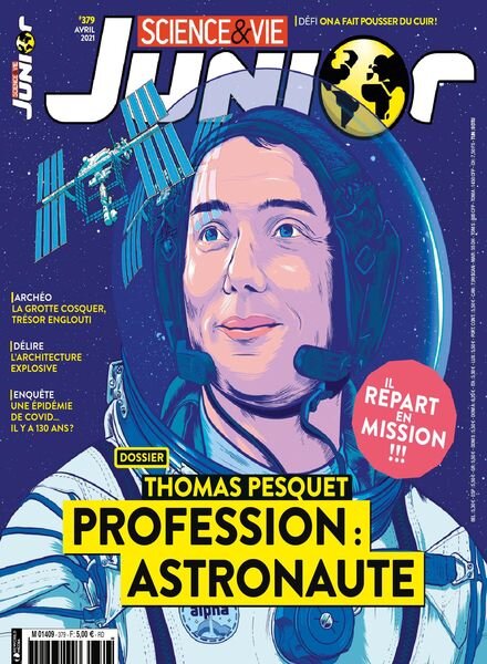 Science & Vie Junior – avril 2021 Cover