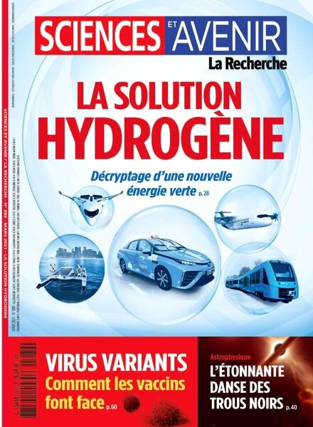 Sciences et Avenir – Mars 2021 Cover