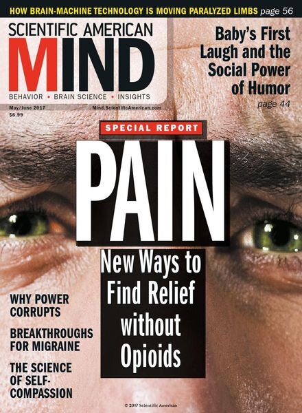 Scientific American Mind – May – June 2017 Cover