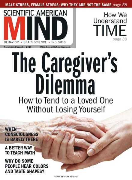Scientific American Mind – November – December 2016 Cover