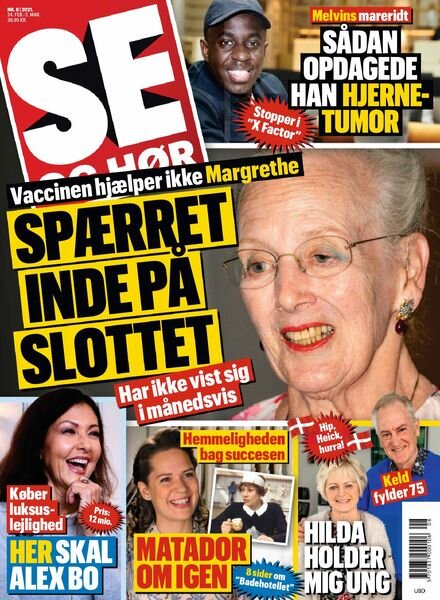 SE og HOR – 24 februar 2021 Cover