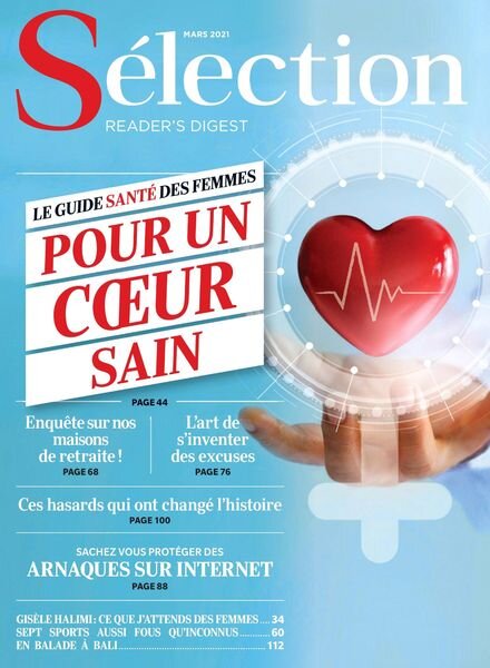 Selection Reader’s Digest France – Mars 2021 Cover