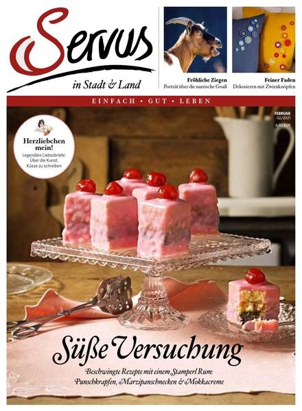 Servus Austria – Februar 2021 Cover